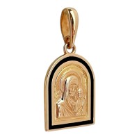 Золота ладанка "Богородиця" Артикул 140231Е 