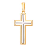 Золотий хрестик без розпяття Артикул 1730