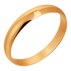 Золота обручка "Класика" Артикул 1001