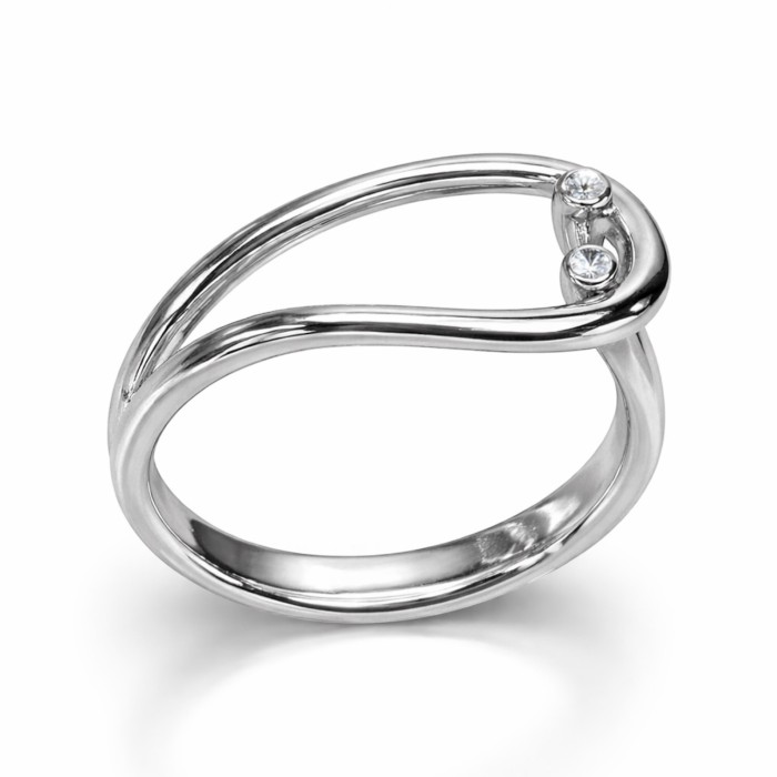 Срібна каблучка Розмір  16,5  Артикул 1739