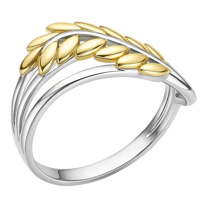 Срібна каблучка "Колосок" Артикул 510519