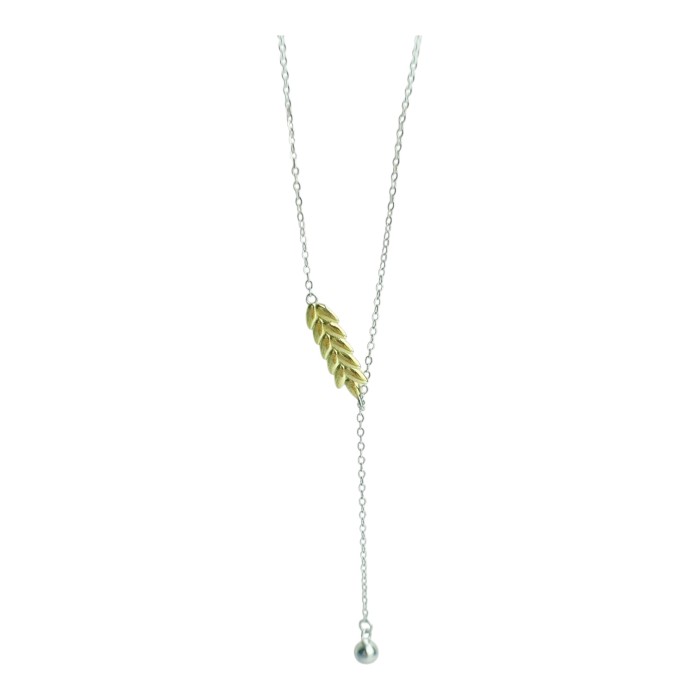 Срібне кольє "Колосок" Артикул 560386