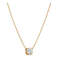 Золоте кольє з діамантом Артикул 860535