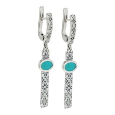 Срібні сережки Артикул 1445б