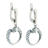 Срібні сережки Артикул 1215ф