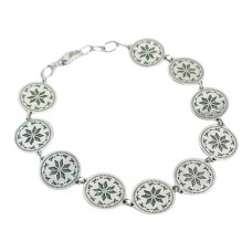 Срібний браслет. Артикул 1387