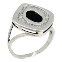 Срібна каблучка  Розмір 18  Артикул 1431он