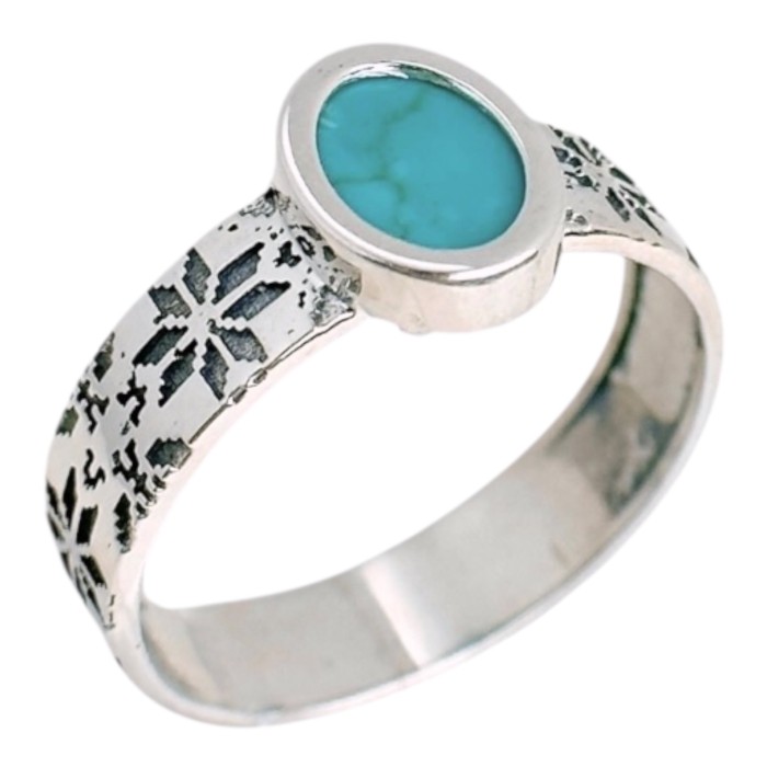 Срібна каблучка  Артикул 1445б