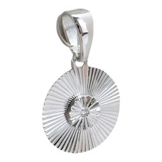 Золота підвіска з діамантом Артикул 710640В