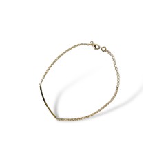 Золотий браслет з діамантами Розмір 17 Артикул 55130