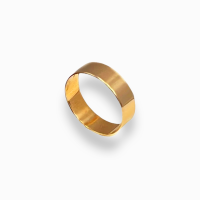 Золота обручка " Американка " Розмір 18,5 Артикул 340047