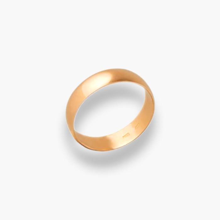 Золота обручка Класика  Розмір 18 Артикул 50009