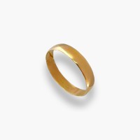 Золота обручка "Класика"  Розмір 21,5 Артикул 340004