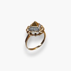 Золота каблучка  "Вершина успіху" Розмір 17,5  Артикул 380512