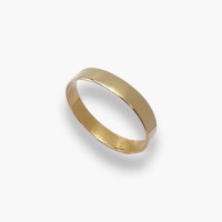 Золота обручка " Американка " Розмір 19,5 Артикул 340044