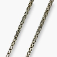 Срібний ланцюжок.  Довжина 50  см .  Артикул  BSK 040R/7
