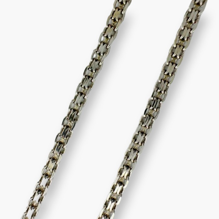 Срібний ланцюжок.  Довжина 50  см .  Артикул  BSK 040R/7