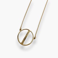 Золоте кольє . Довжина 45 см . Артикул 700061910101