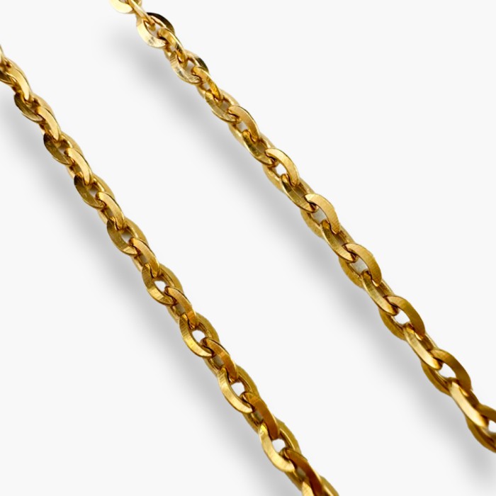 Золотий ланцюжок. Довжина 50 см . Артикул  12681