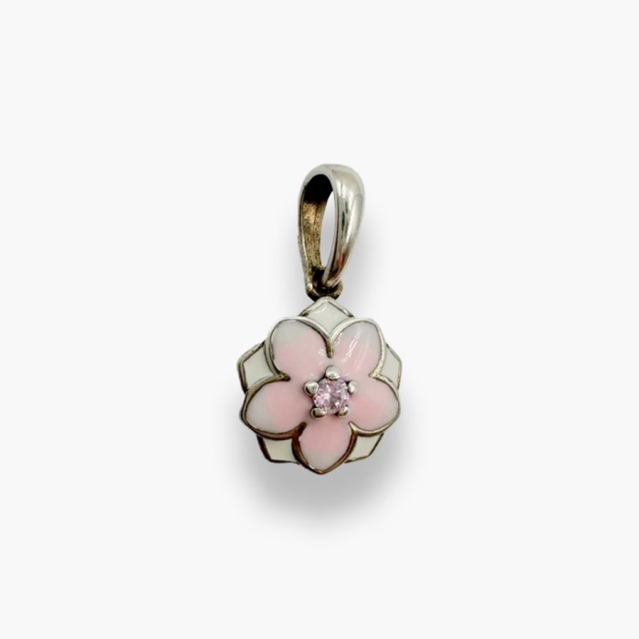 Срібна підвіска  з емаллю. Артикул Пк  121/1.