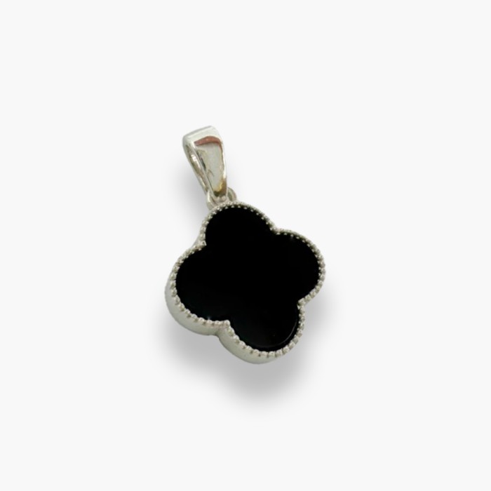 Срібна підвіска Листок щастя . Артикул  PTS4 87320.