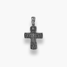 Срібний хрестик з розп'яттям  Артикул :  РП159