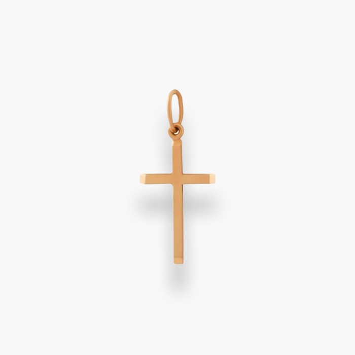 Золотий хрестик без розпяття Артикул 10025
