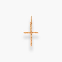 Золотий хрестик без розпяття Артикул дкм400090