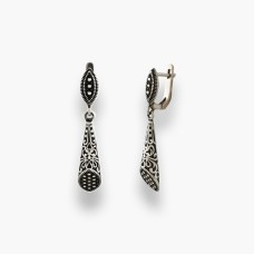 Срібні сережки  "Візантія". Артикул 2014