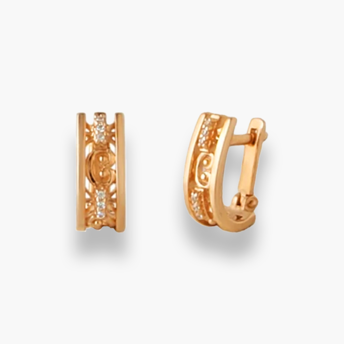 Золоті сережки . Артикул 21238801Е00294099