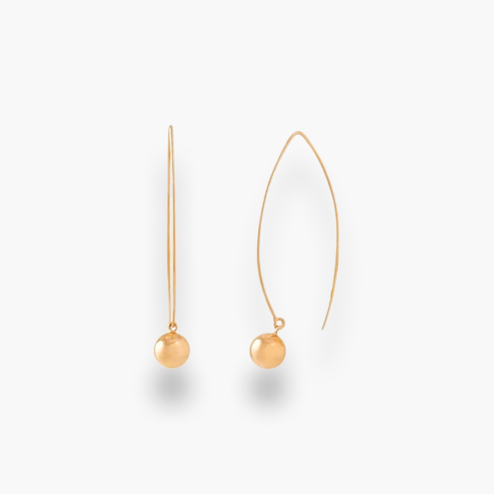 Золоті сережки протяжки . Артикул 470595