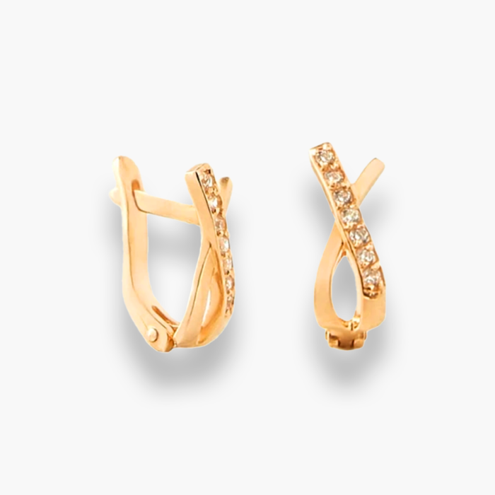 Золоті сережки дитячі . Артикул  361