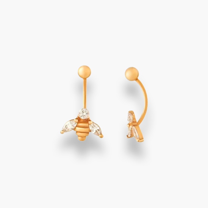 Золотий пірсинг Бджілка Артикул 7765