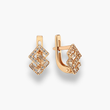 Золоті сережки дитячі . Артикул 490040