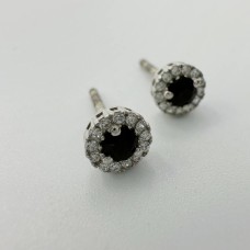 Срібні сережки з топазом. Артикул  2111/9р