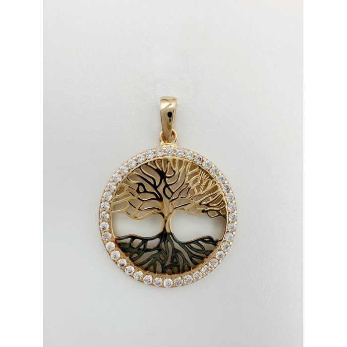 Золота підвіска  Дерево життя.  Артикул  п03725.
