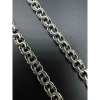 Срібний ланцюжок.  Довжина 50 см .  Артикул 504  ч