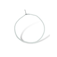 Срібне кольє з перлинами Розмір 40.0 Артикул S-05-Necklace-PR90
