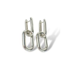 Срібні сережки Артикул S-02-Earrings-CRT100005