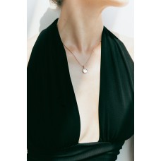 Золотий підвісок з білим перламутром Артикул 3/1147