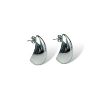 Срібні сережки Bottega Артикул S-02-Earrings-CRT100007