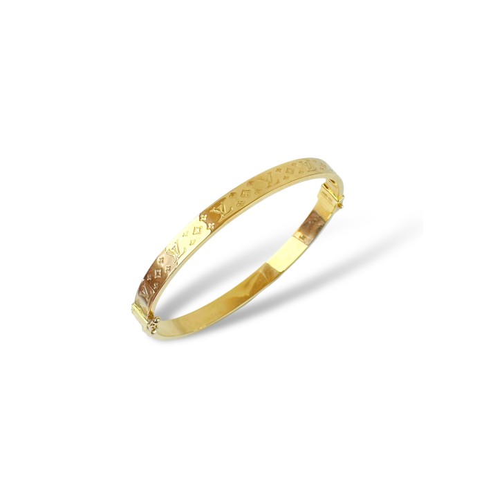 Золотий браслет "LV" .0 Артикул GS-04-BrcltLV01G