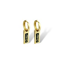 Золоті сережки Артикул GS-02-CRT001G-20