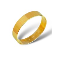 Золота обручка " Американка " Розмір 22 Артикул 340045