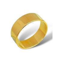 Золота обручка "Американка"  Розмір 16  Артикул 50010