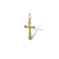 Золотий хрестик з розп'яттям Артикул 3011252112
