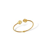 Золотий браслет "Листок щастя" Розмір 19,5 Артикул GS-04-Bracelet-G0