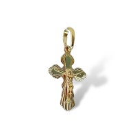 Золотий хрестик з розп'яттям Артикул 210195