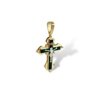 Золотий хрестик з розп'яттям Артикул 270057Е
