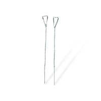 Золоті сережки з білого золота Артикул 2010100102